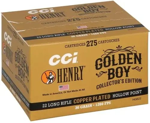Get Yours - CCI Henry Golden Boy Collectors Edition .22 LR
