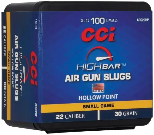 CCI High Bar Air Gun Slug .22 Cal 30gr Hollow Point - Discount