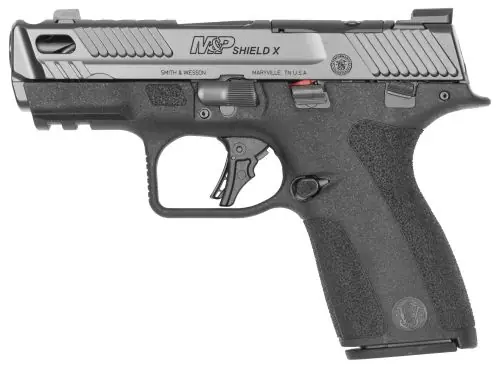 Newly Added - Smith & Wesson M&P Shield X Performance Center Carry Comp 9mm Black Armornite Pistol