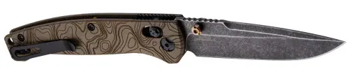 Get Yours | Hogue Mysto 3.4 Clip Point Folding Knife Stonewash Brown