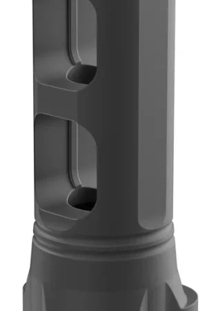 Breek Arms Gemini Dual-Port Muzzle Brake Breek-Lok 3QD - Professional Grade