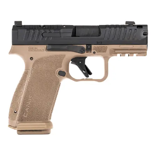 Canik METE MC9 Prime Compensated 9mm Black/FDE Pistol | Direct From Factory