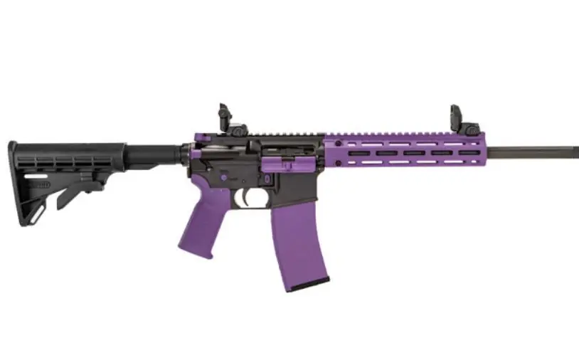 Special Buy | Tippmann Arms M4-22 LTE Accent .22 LR Matte Black with Purple Accents Rifle
