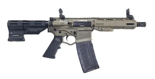 American Tactical Alpha Maxx 5.56 Pistol 7.5-inch Barrel M-LOK 5.56 NATO Flat Dark Earth Pistol - Today Only