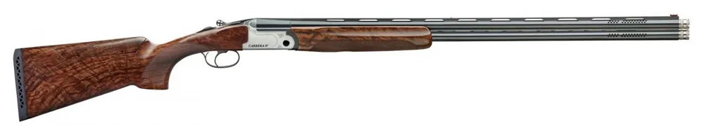 Tanfoglio IFG FAIR Carrera IV Over Under 12 Gauge Blue/Black Shotgun - Big Sale