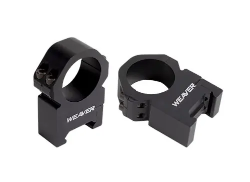 Ends Soon - Weaver Precision Scope Rings 30mm X-High Matte