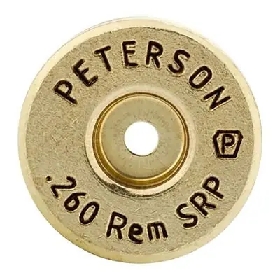 Peterson Cartridge Brass .260 Remington - Factory Price