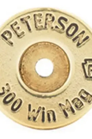 Save Now - Peterson Unprimed Cases 300 Winchester Magnum