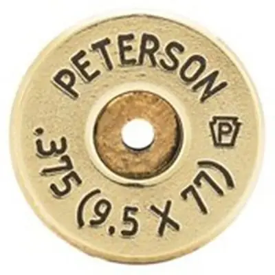Limited-Time Deal - Peterson Cartridge 375 9.5x77 Brass Cases 50-Count