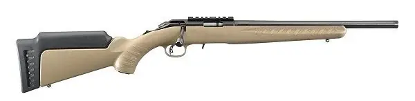 Ruger American Rimfire Threaded .22 LR Flat Dark Earth Rifle | Ending Soon