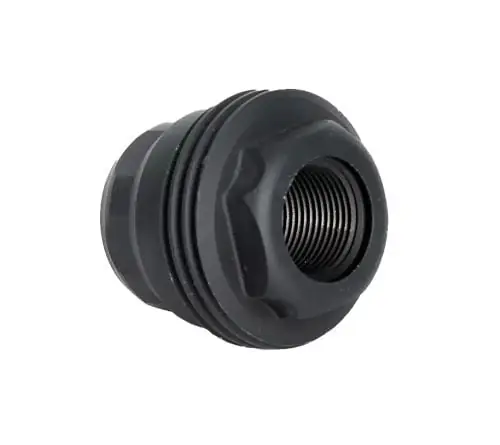 Ends Soon - JK Armament 30-45 Cal 5/8x24 Stainless Steel Black Nitride 1in Long