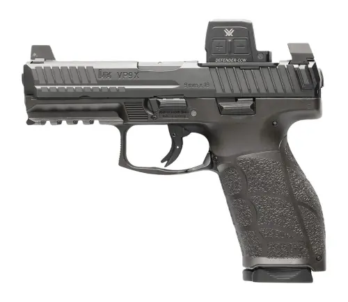 Heckler & Koch VP9A1 X Crossover 9mm Black Pistol w/ Vortex Defender Closed Emitter Red Dot Sight | Top-Selling