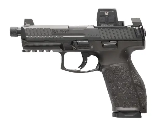 Buy Direct - Heckler & Koch VP9A1X Tactical 9mm Black Pistol with Vortex Defender CCW
