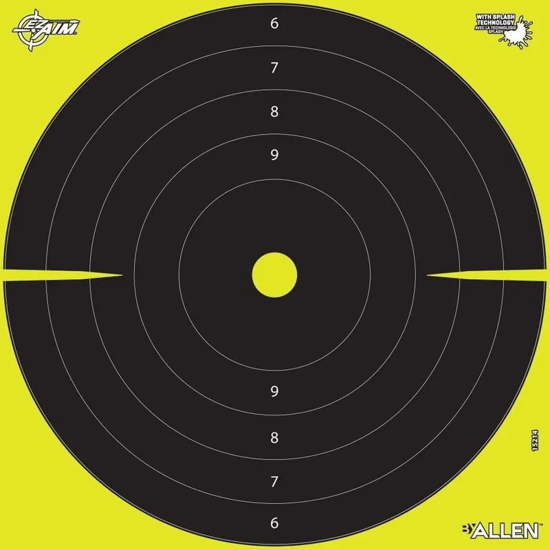Customer Favorite | Allen Company EZ Aim Splash Reactive Target 12.5" Bullseye