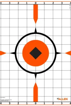 Allen Company 15576 EZ-Aim Sight-In Grid Hanging Paper Targets | Available to Order