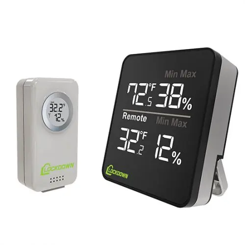 Low Stock | Lockdown Wireless Hygrometer