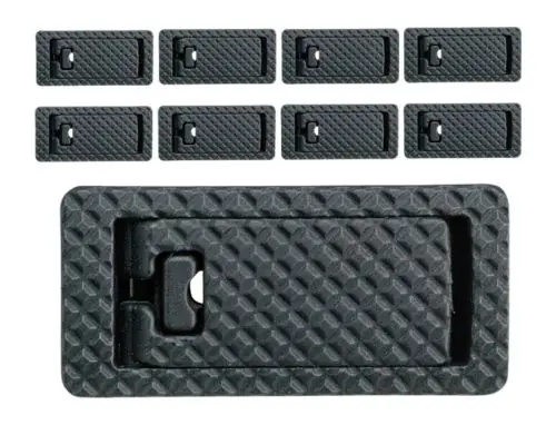 Fab Defense FX-MALC1B Slim Locking Rail Covers Black - Ready to Order