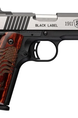 Browning 1911 Black Label Medallion Pro Compact .380 ACP Blackened Stainless Steel Pistol - Best Price