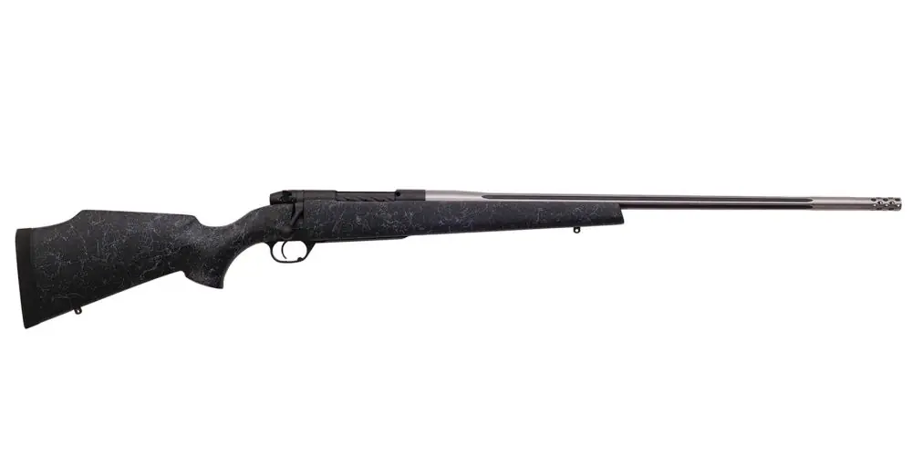 Weatherby Mark V Accumark .338 Weatherby RPM Blue/Black Rifle - Secure Shopping