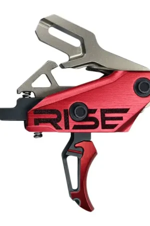 Rise Armament T35-BR REV 535 Slide/Snap AR Trigger Black and Red - Hassle-Free Returns