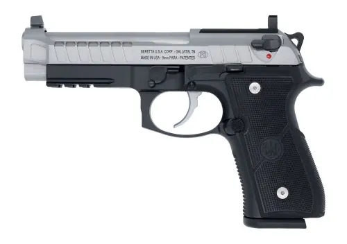 Langdon Tactical Beretta 92 Elite Full Size RDO Optic Ready 9mm Inox Stainless Steel Slide Black Anodized Aluminum Frame Pistol - Ending Soon