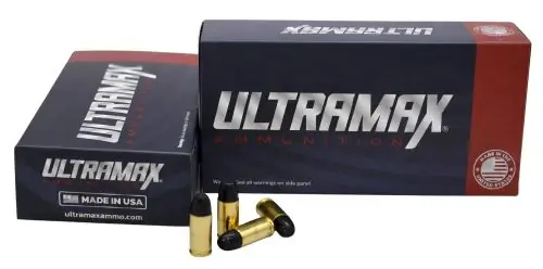 Exclusive Offer - Ultramax ULT-9MM-2-N 9mm 180GR HTJHC Jacketed Hollow Point 50 Rounds