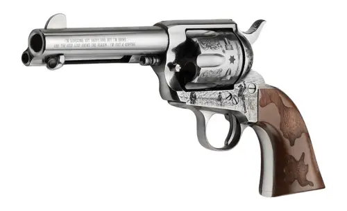 Pietta Cowpoke Single Action .357 Mag Blued/Case Hardened Revolver - Fast Delivery