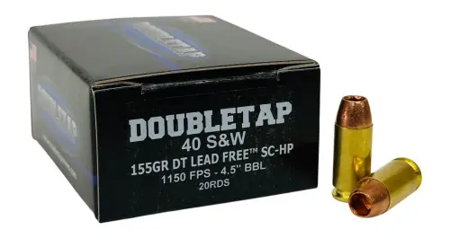 DoubleTap Defense DTAP .40 S&W 155 gr SC-HP Hollow Point | Available Now