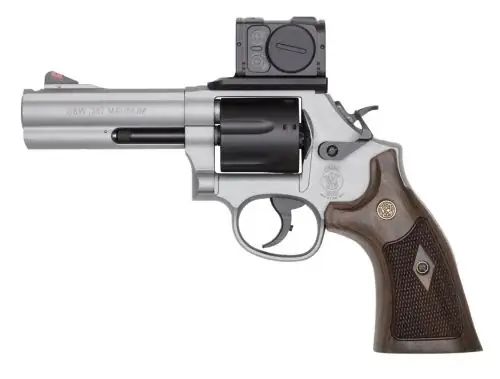 Buy Direct | Smith & Wesson 686 SPEC R 7-Shot .357 Mag Titanium Cerakote and Black PVD Revolver w/ Aimpoint ACRO P-2