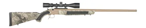 CVA Accura LR-X Long Range .45 Strata Camouflage FDE Rifle w/ Konus Scope | Premium Quality