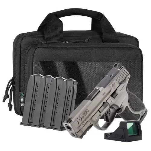 Smith & Wesson M&P9 M2.0 Metal Compact 9mm Black Pistol w/ Viridian RFX11 Green Dot Reflex Sight | Special Price