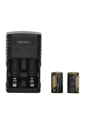 Infitac Li-ion Battery Charger Kit - Fits FMP13 and FML19 | One Day Deal