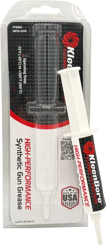 Almost Gone | KleenBore KLN KB-HPG Synthetic Gun Grease Syringe 11cc