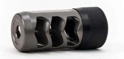 Area 419 Hellfire Ti Self-Timing Muzzle Brake Gray Titanium Anodize | Now Available