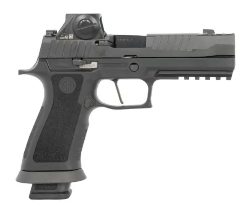 SIG Sauer P320 X-Five Compact 9mm Silver Pistol w/ ROMEO-X | Top-Selling