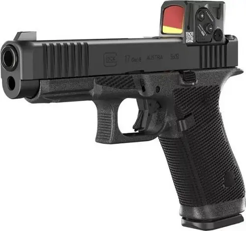 Glock 17 Gen6 Full Size 9mm Blue/Black Pistol w/ Aimpoint COA 3.5 MOA Red Dot - While Supplies Last