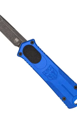 Clearance Deal - Cobratec Knives Cobra CA OTF 952 Gen2 Tanto Blu