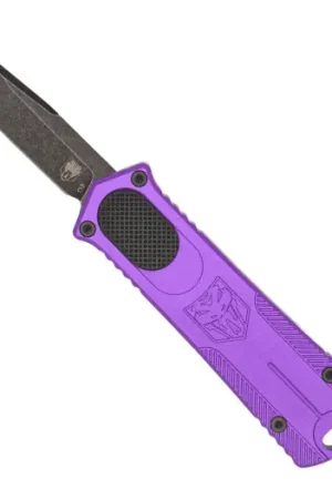 Act Fast - Cobratec Knives Cobra CA OTF 952 Drop Point Purple