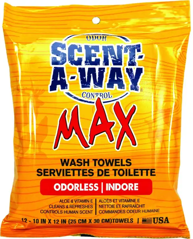 Scent-A-Way Max Wash Towels | Special Discount