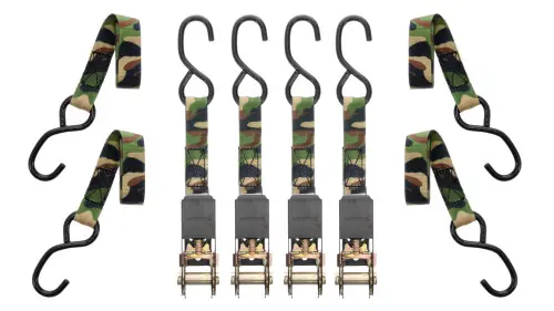 Buy Online - Muddy MUD-SDRS8-4PK Standard Duty Ratchet Strap