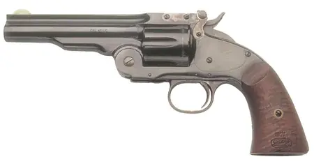 Buy Today | Cimarron Model No. 3 Schofield 5-Inch .45 Colt Blue/Black Revolver