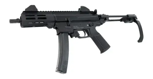 MAC IX 9mm Luger 6.50" Threaded, M-LOK, Tailhook Retractable Brace, 30+1 | Buy Now