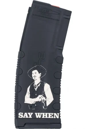 Black Rain Ordnance Lasered AR15 Magazine Say When - Direct From Factory