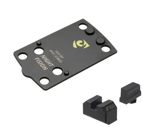 Price Drop - Night Fision Precision Optic Plate + ORS Sights Combo Pack