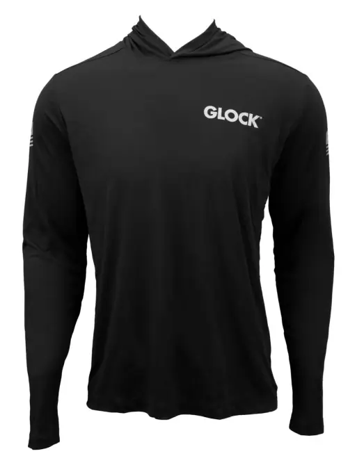 Glock Hooded Performance Shirt Black | New Arrival