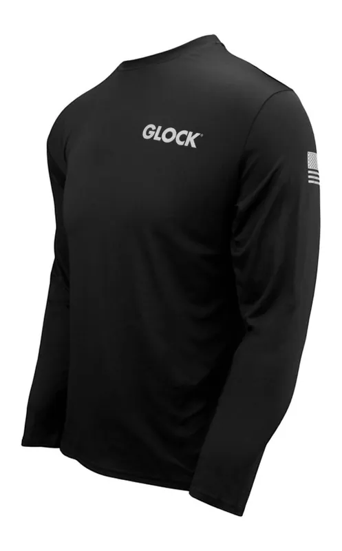 High Quality - Glock Long Sleeve Performance Shirt 2XL Black