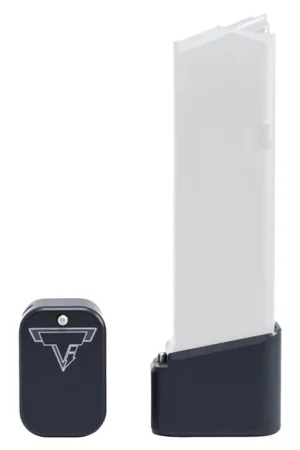 Only a Few Left - Taran Tactical TTI Firepower Base Pad for Glock 19/23 +4/+5 Flat Black