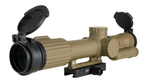 Express Delivery | Trijicon VCOG 1-8x28 Red MRAD Crosshair Flat Dark Earth