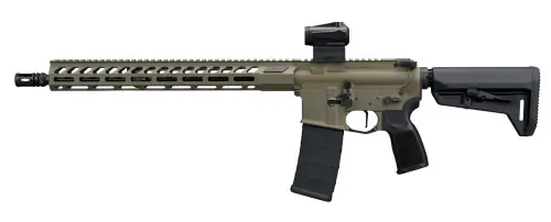 Low Stock - SIG Sauer M400 Forge 5.56 NATO Moss Green Rifle w/ SIG Sauer Romeo-MSR Gen II 2 MOA Red Dot