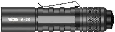 SOG M-26 Flashlight Black | Popular Choice